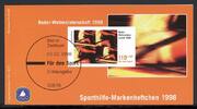 Bund Sportmarkenheftchen 1998 mit Bund Sportmarkenheftchen 1998 mit 1970 postfrisch MiNr. 1970 postfrisch -