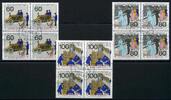 Bund 4er Blöcke Bund 4er Blöcke 1474-1476 gestempelt MiNr. 1474-1476 gestempelt -