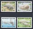 Togo Togo 1763-1766 postfrisch Seekühe/ Manati WWF MiNr. 1763-1766 postfrisch Seekühe/ Manati WWF -
