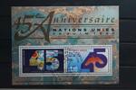 Vereinte Nationen Genf Vereinte Nationen Genf Block 6 mit 188-189 gestempelt MiNr. Block 6 mit 188-189 gestempelt -