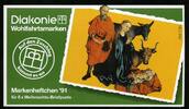 Bund Diakonie Markenheft 1991 mit 1581 Bonn Ersttagssonderstempel MiNr. 1581 Bonn Ersttagssonderstempel