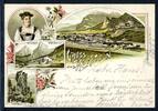 AK Kufstein, Tirol Teufelskanzel, Hinter Bärenbad, Festung 1897 gebraucht -