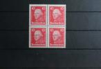 Deutsches Reich Deutsches Reich 390 postfrisch als Viererblock MiNr. 390 postfrisch als Viererblock -