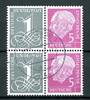 Bund 2x Bund 2x W 17 X gestempelt als 4er Block MiNr. W 17 X gestempelt als 4er Block -