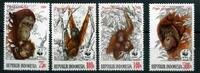 Indonesien Indonesien 1291-1294 postfrisch Affen MiNr. 1291-1294 postfrisch Affen -