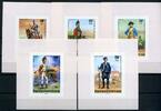 Zentralafrika Zentralafrika 407-411 postfrisch Sonderblöcke MiNr. 407-411 postfrisch Sonderblöcke -