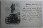 AK Berlin Denkmaldes Grossen Kurfürsten 1897 gebraucht -