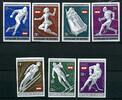 Burundi Burundi 1249-1255 B postfrisch Olympiade MiNr. 1249-1255 B postfrisch Olympiade -