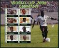 Ghana Ghana 3839-3846 postfrisch als Kleinbogen Fußball MiNr. 3839-3846 postfrisch als Kleinbogen Fußball -