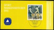 Bund Sport Markenheftchen Bund Sport Markenheftchen 1592 postfrisch MiNr. 1592 postfrisch -