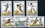 Zentralafrika Zentralafrika 1429-1434 postfrisch Olympiade Barcelona 1992 MiNr. 1429-1434 postfrisch Olympiade Barcelona 1992 -