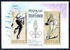 Burundi Burundi Block 3 B postfrisch Olympiade 1964 Innsbruck MiNr. Block 3 B postfrisch Olympiade 1964 Innsbruck -