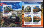 Salomon Inseln Salomon Inseln 4215-4218 + Block 595 postfrisch Eisenbahn MiNr. 4215-4218 + Block 595 postfrisch Eisenbahn -