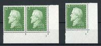 Saarland Saarland 438 postfrisch FN/ Formnummer 1 + 2 MiNr. 438 postfrisch FN/ Formnummer 1 + 2 -