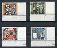 Saarland Saarland 404-407 postfrisch FN/ Formnummer 1 MiNr. 404-407 postfrisch FN/ Formnummer 1 -