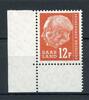 Saarland Saarland 414 postfrisch Eckrand unten links MiNr. 414 postfrisch Eckrand unten links -