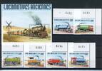 Togo Togo 2809-2814, Block 437 postfrisch Eisenbahn MiNr. 2809-2814, Block 437 postfrisch Eisenbahn -