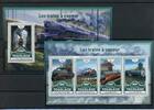 Togo Kleinbogen Togo Kleinbogen 7884-7887, Block 1388 postfrisch Eisenbahn MiNr. 7884-7887, Block 1388 postfrisch Eisenbahn -
