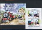 Togo Kleinbogen Togo Kleinbogen 5707-5710, Block 963 postfrisch Eisenbahn MiNr. 5707-5710, Block 963 postfrisch Eisenbahn -