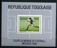 Togo Togo Block 287 postfrisch Fußball MiNr. Block 287 postfrisch Fußball -