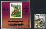 Togo Togo 1499 B + Block 167 B postfrisch Fußball MiNr. 1499 B + Block 167 B postfrisch Fußball -