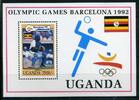 Uganda Uganda Block 172 postfrisch Olympiade 1992 MiNr. Block 172 postfrisch Olympiade 1992 -
