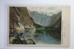 AK Obersee (Gegen die Teufelshörner) Künstlerkarte ungebraucht -