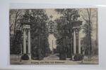AK Potsdam Eingang zum Park von Sanssouci ungebraucht -