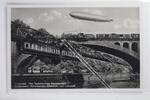 AK Wuppertal Vier Verkehrswege übereinander: Eisenbahn usw 1938 gebraucht -