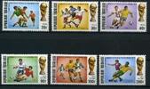 Togo Togo 1017-1022 A postfrisch Fußball WM 1974 MiNr. 1017-1022 A postfrisch Fußball WM 1974 -