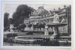 AK Potsdam Schloss Sanssouci mit Schalenfonraine ungebraucht -