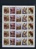 Jugoslawien ZD Bogen 2206-2209 postfrisch Wildtiere MiNr. 2206-2209 postfrisch Wildtiere
