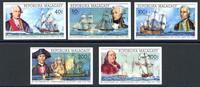 Madagaskar Madagaskar 742-746 geschnitten postfrisch MiNr. 742-746 geschnitten postfrisch -