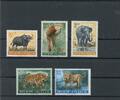 Indien Indien 358-362 postfrisch Tiere MiNr. 358-362 postfrisch Tiere -