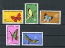 Kongo Brazza. Kongo Brazza. 323-327 postfrisch Schmetterlinge MiNr. 323-327 postfrisch Schmetterlinge -