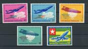 Togo Togo 441-445 postfrisch Flugzeug MiNr. 441-445 postfrisch Flugzeug -