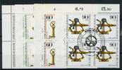 Berlin 4er Bl. Ecken mit Berlin 4er Bl. Ecken mit 641-44 Jugend Ersttagssonderstempel MiNr. 641-44 Jugend Ersttagssonderstempel -