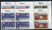 Berlin 4er Bl. Ecken mit Berlin 4er Bl. Ecken mit 744-47 Blumen Ersttagssonderstempel MiNr. 744-47 Blumen Ersttagssonderstempel -