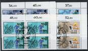 Berlin 4er Bl. Ecken mit Berlin 4er Bl. Ecken mit 754-57 Handwerk Ersttagssonderstempel MiNr. 754-57 Handwerk Ersttagssonderstempel -