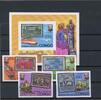 Kongo Brazza. Kongo Brazza. 680-683, Block 19 B postfrisch Rowland Hill MiNr. 680-683, Block 19 B postfrisch Rowland Hill -