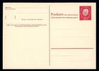 Bund Ganzsache Bund Ganzsache P 40 ungebraucht MiNr. P 40 ungebraucht -