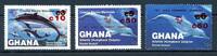 Ghana Ghana 1039-41 postfrisch Delfine MiNr. 1039-41 postfrisch Delfine -