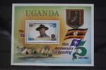 Uganda Uganda Block 36 mit 342 postfrisch Pfadfinder MiNr. Block 36 mit 342 postfrisch Pfadfinder -