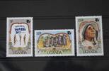 Uganda Uganda 445-447 postfrisch MiNr. 445-447 postfrisch -