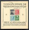 SBZ Thüringen SBZ Thüringen Block 2 v postfrisch oben angetrennt MiNr. Block 2 v postfrisch oben angetrennt -