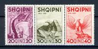 Albanien 3er Streifen Albanien 3er Streifen 261-263 postfrisch MiNr. 261-263 postfrisch -