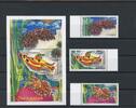 Somalia 794-796, Block 65 postfrisch Meerestiere MiNr. 794-796, Block 65 postfrisch Meerestiere