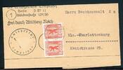 SBZ Berlin SBZ Berlin 3 A adaptierter Behördenstempel Mehrfachfrankatur MiNr. 3 A adaptierter Behördenstempel Mehrfachfrankatur -