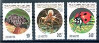 Kongo Brazzaville Kongo Brazzaville 1417-1419 postfrisch Insekten MiNr. 1417-1419 postfrisch Insekten -