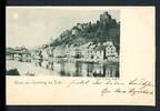 AK Saarburg Totalansicht mit Burg um 1900 gebraucht -